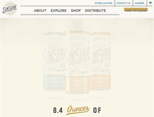 Tablet Screenshot of drinkthesunshine.com